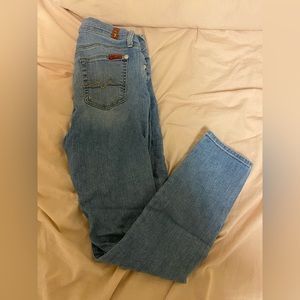 7 for all mankind skinny jeans